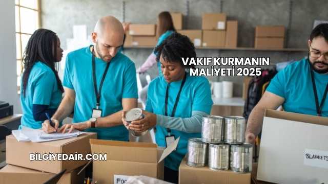 Vakıf Kurmanın Maliyeti 2025
