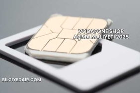Vodafone Shop Açma Maliyeti 2025