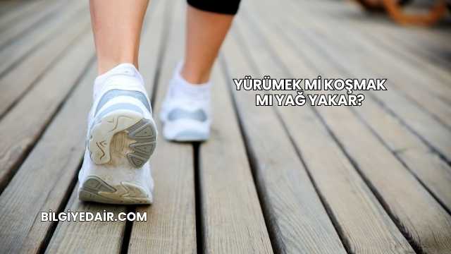 Yürümek mi Koşmak mı Yağ Yakar?