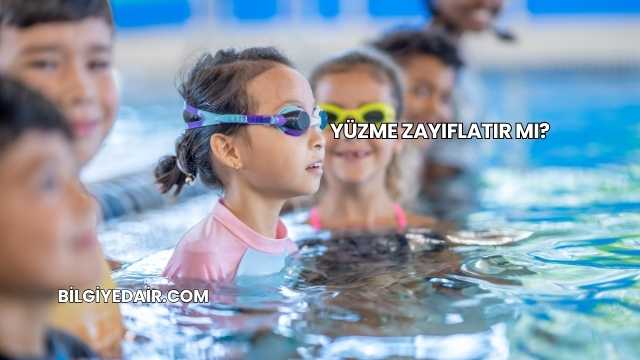 Yüzme Zayıflatır mı?