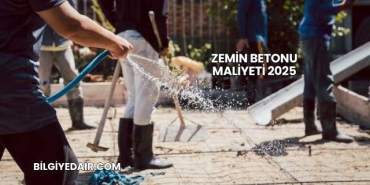 Zemin Betonu Maliyeti 2025