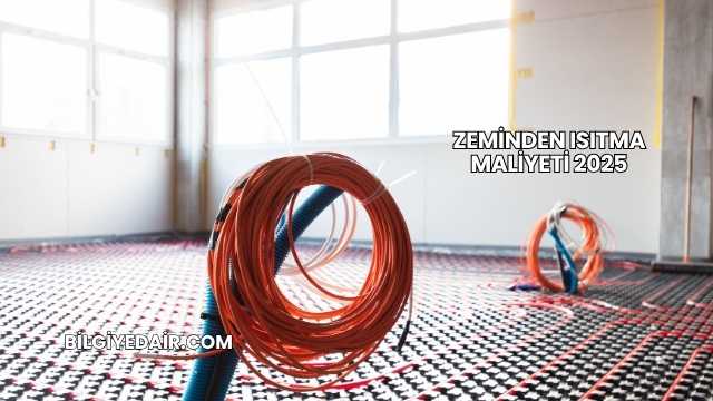 Zeminden Isıtma Maliyeti 2025