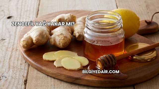 Zencefil Yağ Yakar mı?
