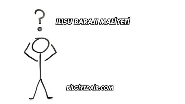 Ilısu Barajı Maliyeti