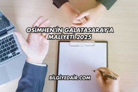 Osimhen'in Galatasaray'a Maliyeti 2025