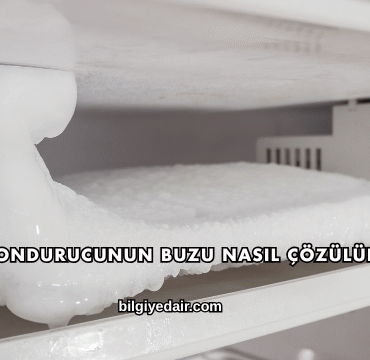 Dondurucunun Buzu Nasıl Çözülür?