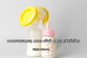 Dondurulmuş Anne Sütü Nasıl Çözülür?