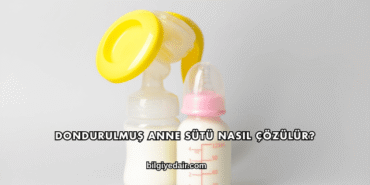 Dondurulmuş Anne Sütü Nasıl Çözülür?