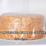 Dondurulmuş Kek Nasıl Çözülür?