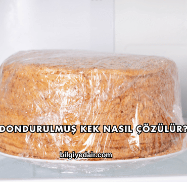 Dondurulmuş Kek Nasıl Çözülür?