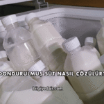 Dondurulmuş Süt Nasıl Çözülür?