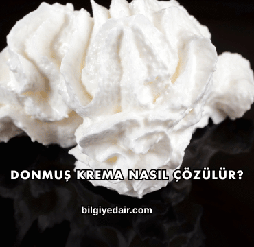 Donmuş Krema Nasıl Çözülür?