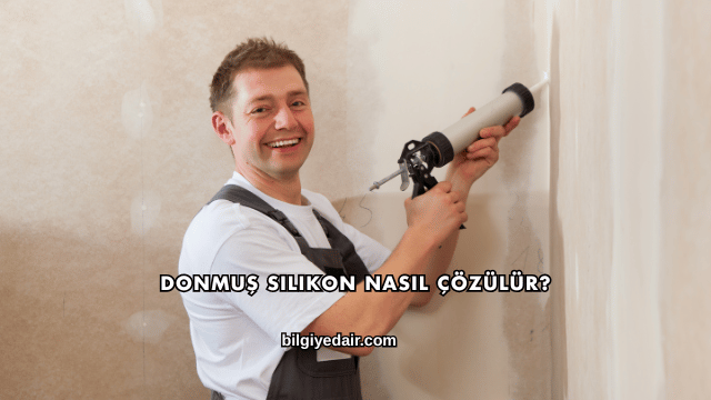 Donmuş Silikon Nasıl Çözülür?