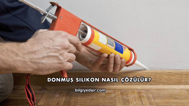 Donmuş Silikon Nasıl Çözülür?