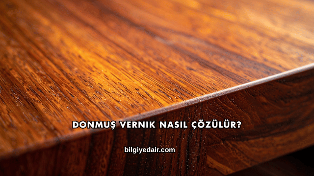 Donmuş Vernik Nasıl Çözülür?