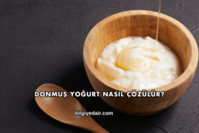 Donmuş Yoğurt Nasıl Çözülür?