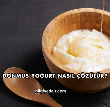 Donmuş Yoğurt Nasıl Çözülür?