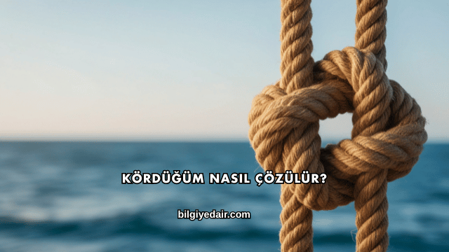 Kördüğüm Nasıl Çözülür?