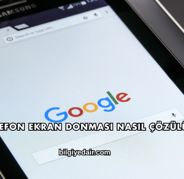 Telefon Ekran Donması Nasıl Çözülür?
