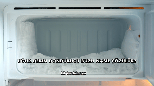 Uğur Derin Dondurucu Buzu Nasıl Çözülür?