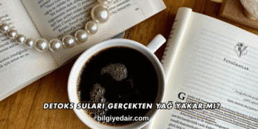 Detoks Suları Gerçekten Yağ Yakar mı?