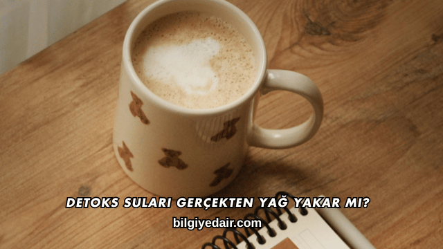 Detoks Suları Gerçekten Yağ Yakar mı?