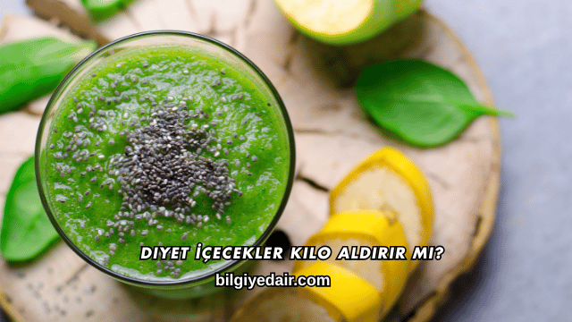 Diyet İçecekler Kilo Aldırır mı?